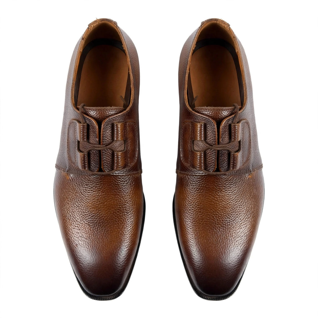 Men's Premium Pebble Grain Leather Formal Shoes