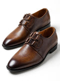 Men's Premium Pebble Grain Leather Formal Shoes