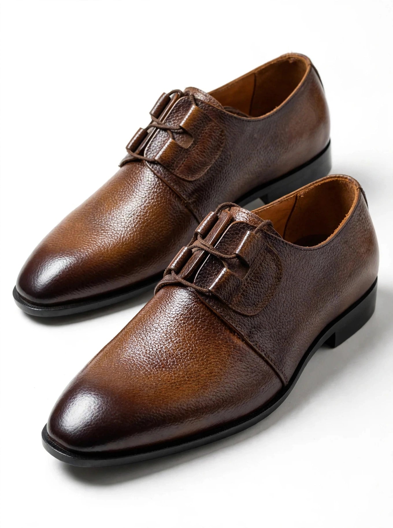 Men's Premium Pebble Grain Leather Formal Shoes